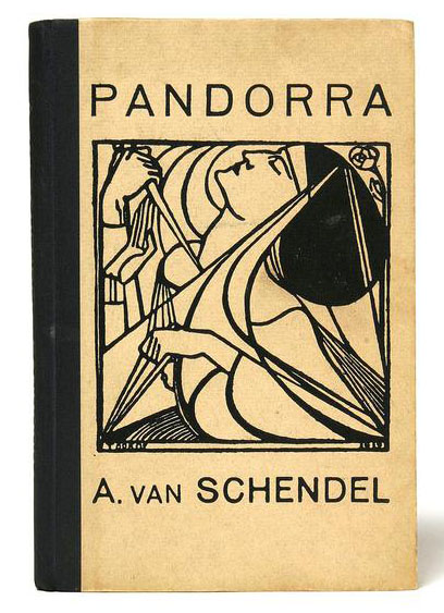 Cream and black book cover, decorated with stylised image of a woman stabbing herself with a blade, with book title and author name